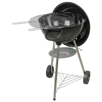 Round Kettle Charcoal Barbecue with Lid