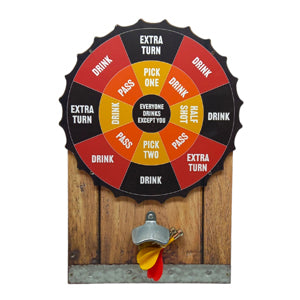 Magnetic Darts Board & Bottle Opener