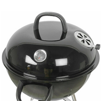 Round Kettle Charcoal Barbecue with Lid