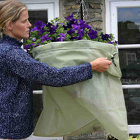 Garden Plant Fleece Blanket Bag