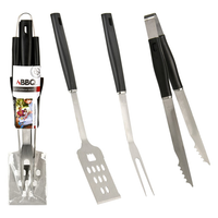 3 Piece BBQ Tool Set