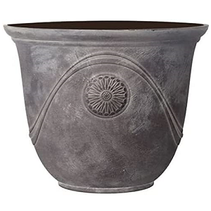 Antique Slate Round Plant Pot