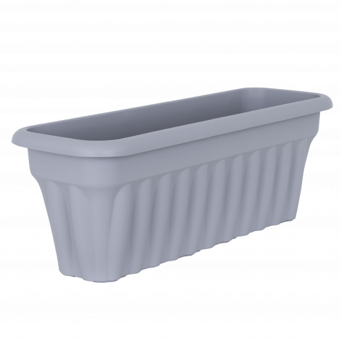 80cm Grey Upcycled Plastic Trough