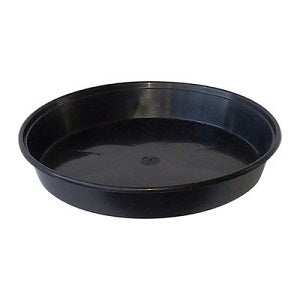 Heavy Duty Black Saucer - Pack of 2