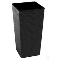 Black Chisel Plant Pot