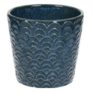 Scallop Ceramic Plant Pot