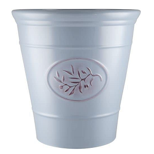 Olive Emblem Round Plant Pot