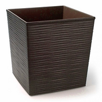 Mocha Chisel Plant Pot