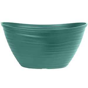 Eco Teal Bowl Plant Pot