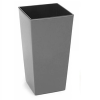 Grey Gloss Plant Pot