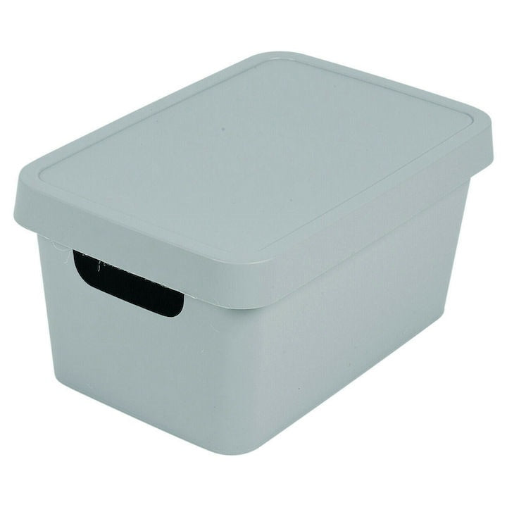 3.6 Litre Green Storage Box with Lid