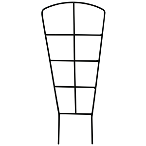 Medium Metal Fan Trellis