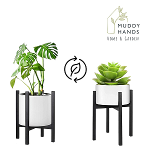 Muddy Hands Reversible Plant Pot Stand