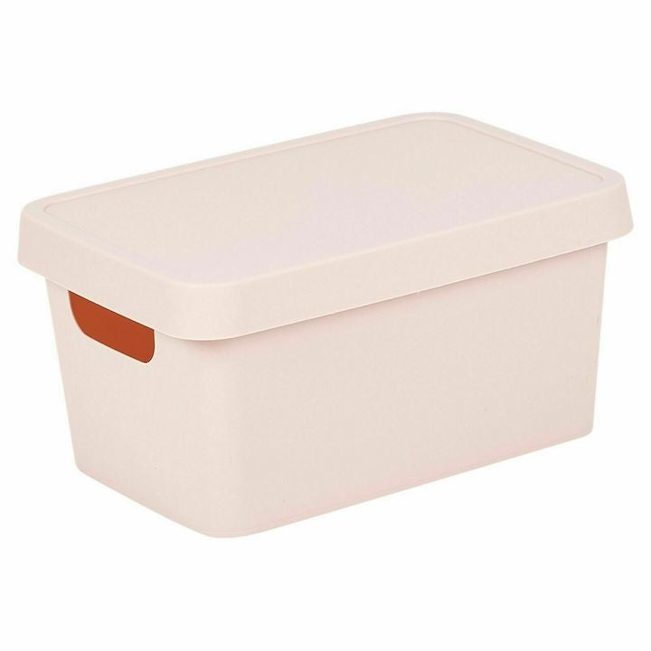 3.6 Litre Pink Storage Box with Lid