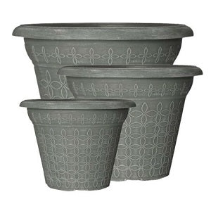 Powdered Foggy Grey Plant Pot