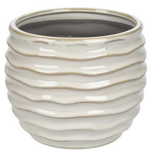 Ripple Ceramic Plant Pot