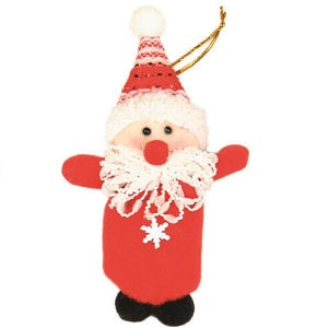 Hanging Christmas Tree Decoration - Pack of 5