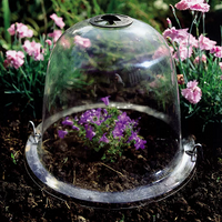 Small Plastic Victorian Cloche