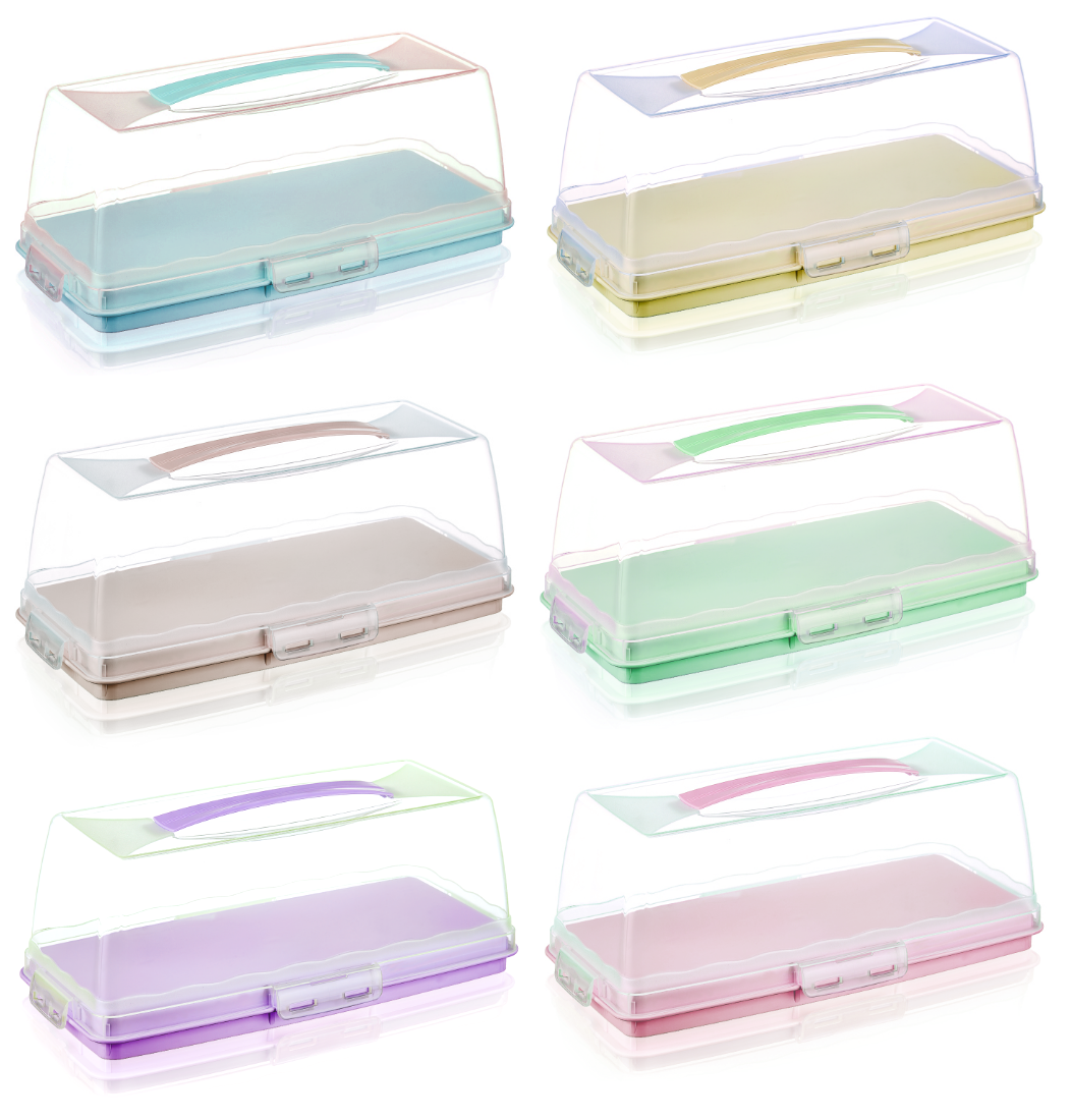 Amazon.com: MT Products PET Plastic Cake Container with Clear Lid for  Optimal Product Visibility for 6” Round Cake - (5 Pieces) Plastic Bakery  Box - Made in the USA : Home & Kitchen